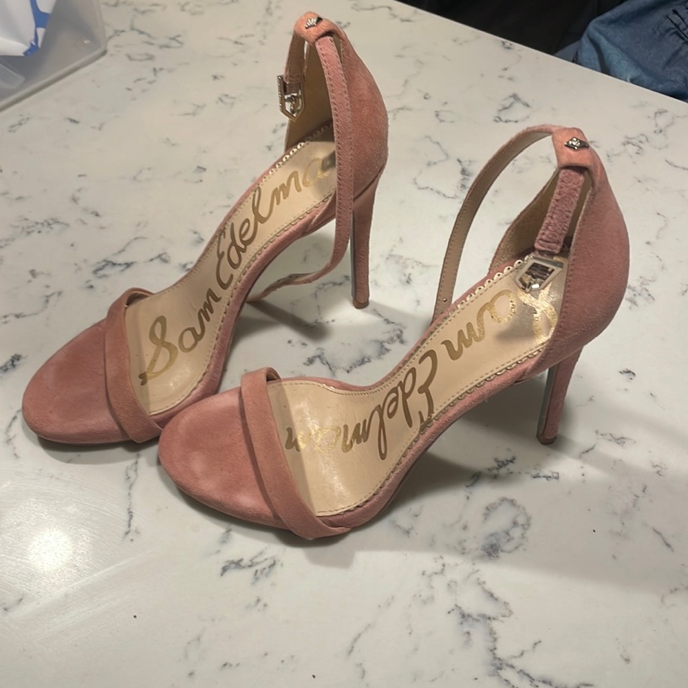 Sam Edelman Blush Ariella Strappy Heeled Sandal